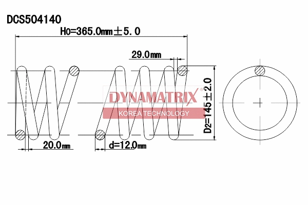 Suspension Spring (DCS504140)