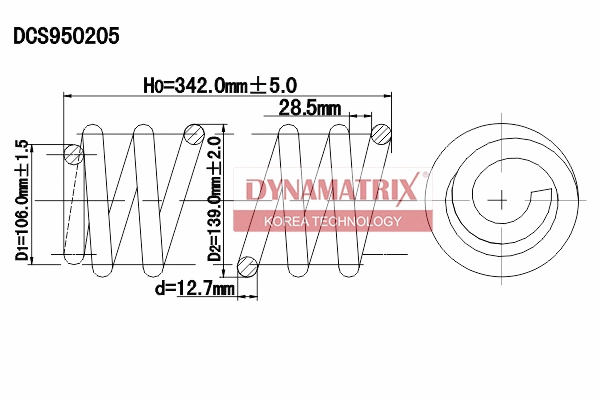 Suspension Spring (DCS950205)