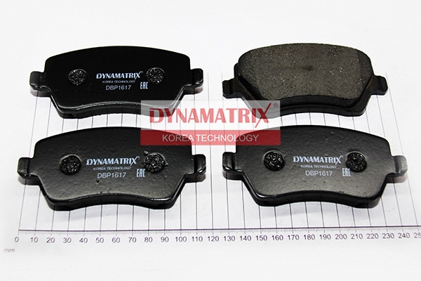 Brake Pad Set, disc brake (DBP1617)