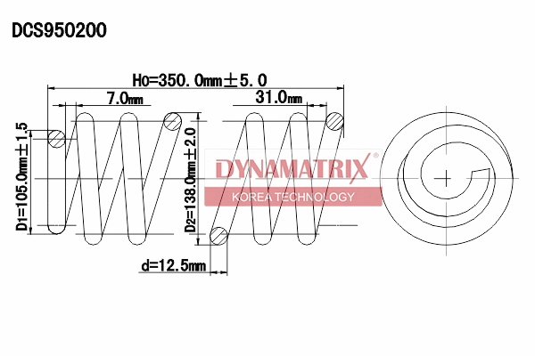 Suspension Spring (DCS950200)