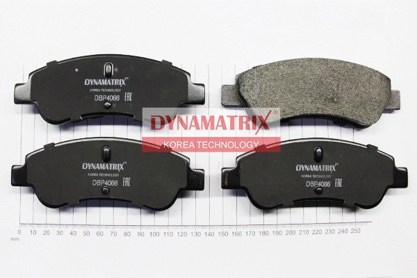 Brake Pad Set, disc brake (DBP4066)