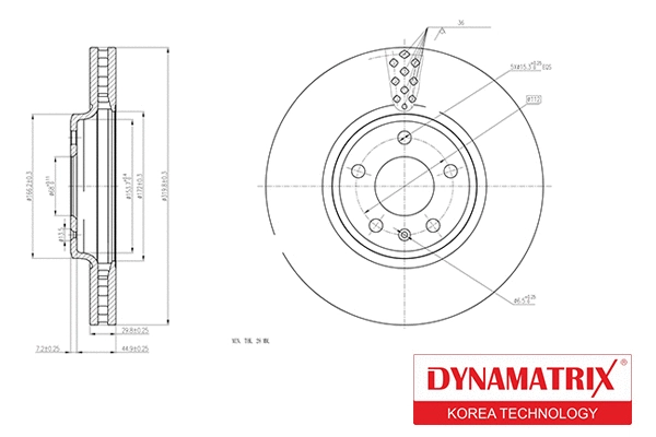 Brake Disc (DBD1664)