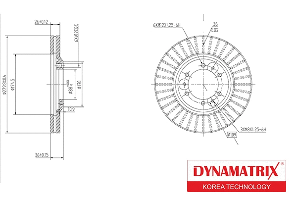 Brake Disc (DBD694)