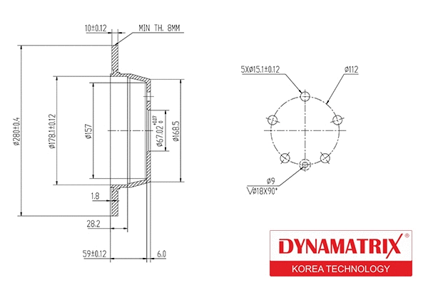 Brake Disc (DBD861)