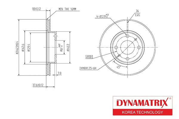 Brake Disc (DBD867)