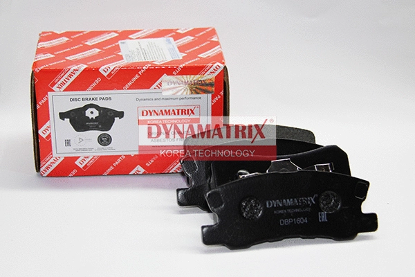 Brake Pad Set, disc brake (DBP1604)