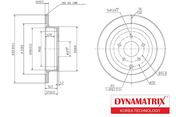Brake Disc (DBD1506)
