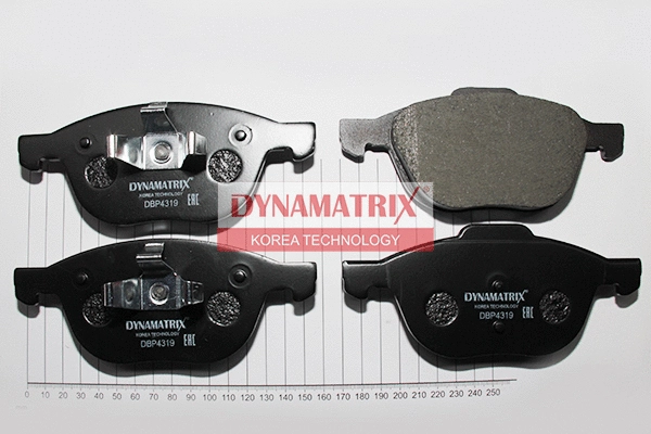 Brake Pad Set, disc brake (DBP4319)