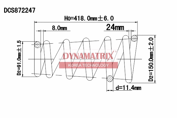 Suspension Spring (DCS872247)