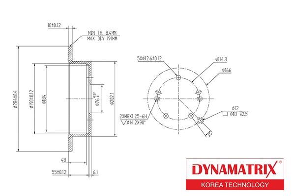 Brake Disc (DBD1493)