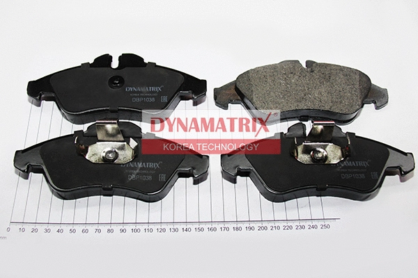 Brake Pad Set, disc brake (DBP1038)