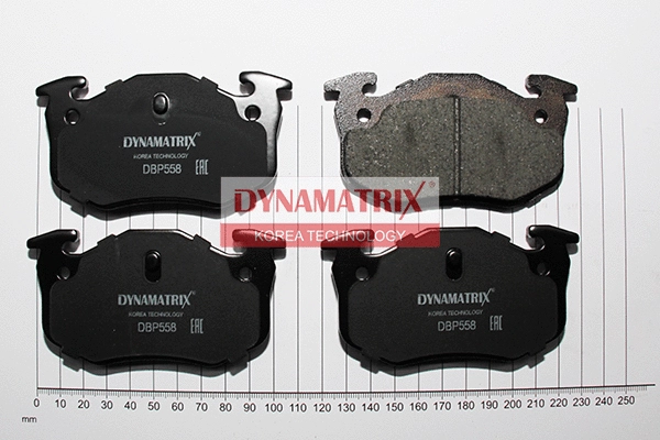 Brake Pad Set, disc brake (DBP558)