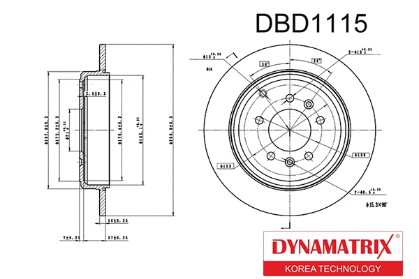 Brake Disc (DBD1115)