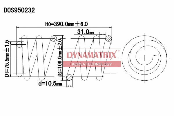 Suspension Spring (DCS950232)