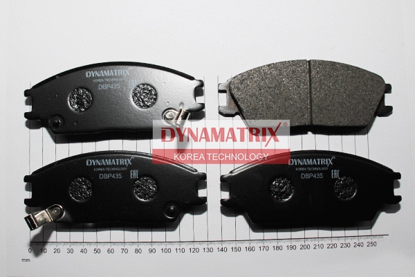 Brake Pad Set, disc brake (DBP435)
