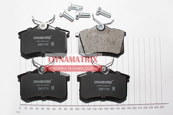 Brake Pad Set, disc brake (DBP1770)