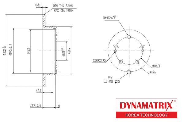 Brake Disc (DBD1737)