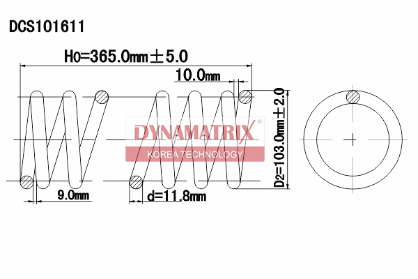 Suspension Spring (DCS101611)