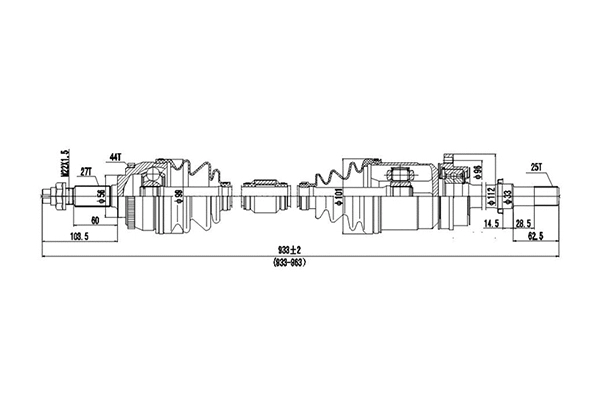 Drive Shaft (DDS241002)
