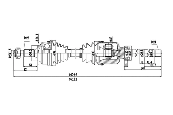 Drive Shaft (DDS210265)