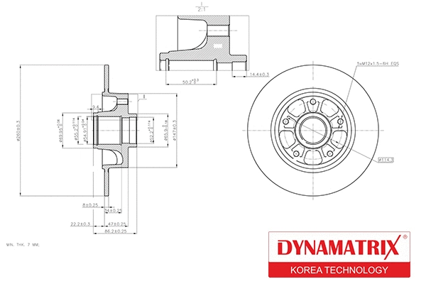 Brake Disc (DBDR1040)