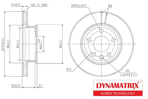 Brake Disc (DBD427)