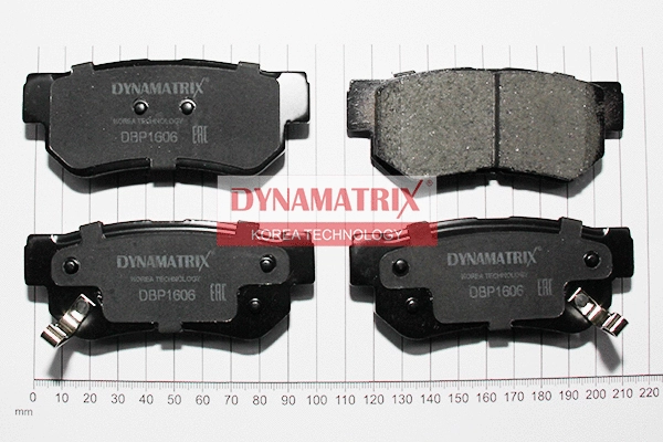 Brake Pad Set, disc brake (DBP1606)