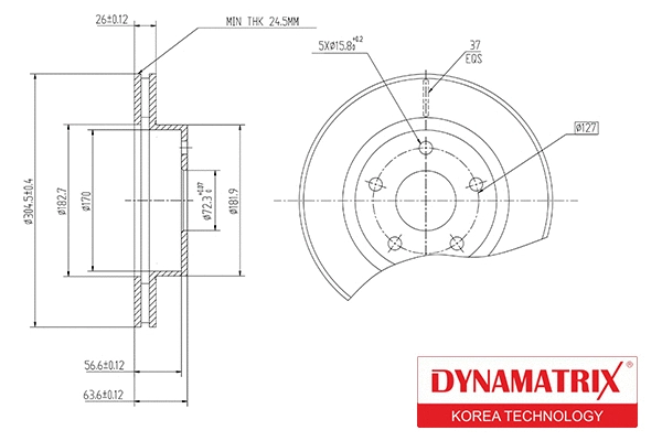 Brake Disc (DBD1169)
