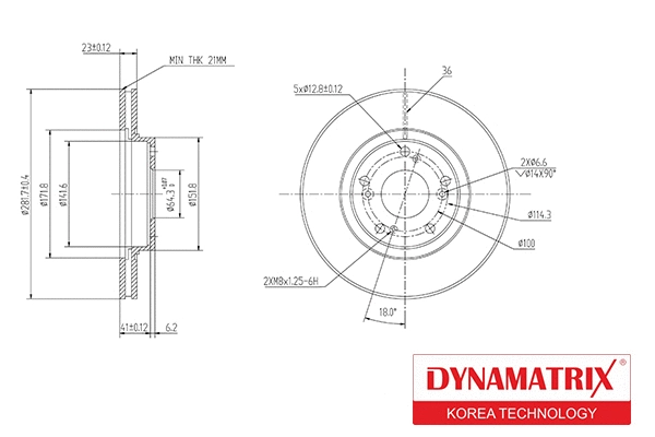 Brake Disc (DBD1496)