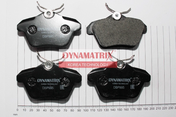 Brake Pad Set, disc brake (DBP995)