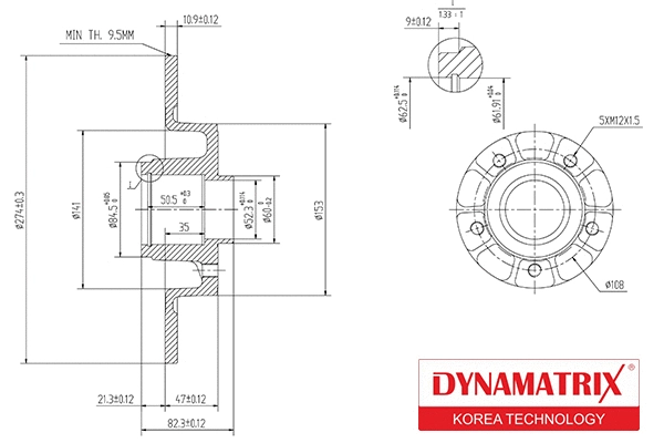 Brake Disc (DBD1364)