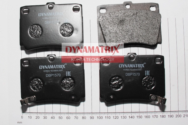 Brake Pad Set, disc brake (DBP1570)