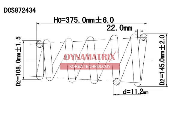 Suspension Spring (DCS872434)
