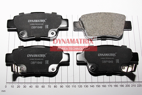 Brake Pad Set, disc brake (DBP1649)