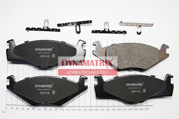 Brake Pad Set, disc brake (DBP419)