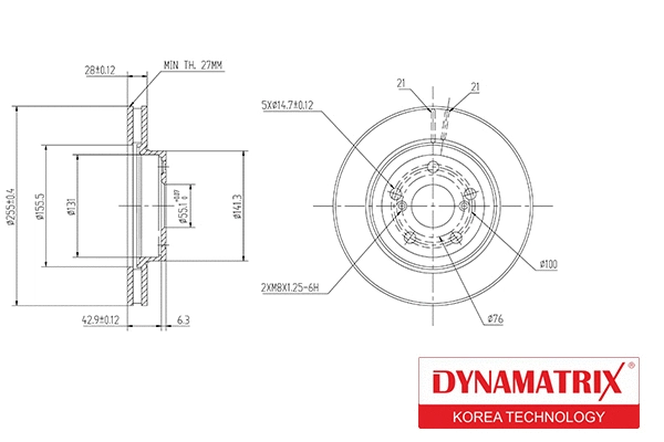 Brake Disc (DBD799)