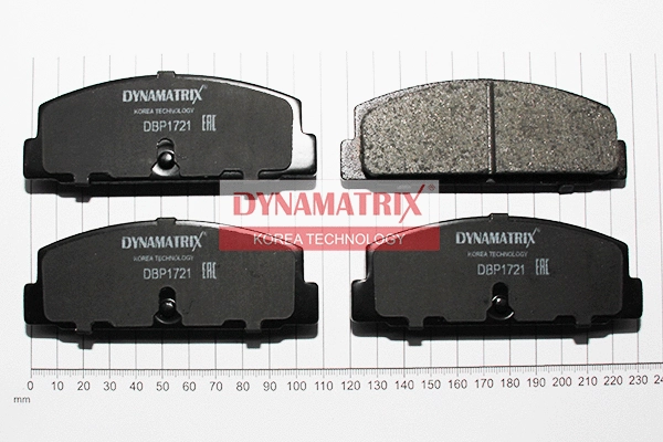Brake Pad Set, disc brake (DBP1721)