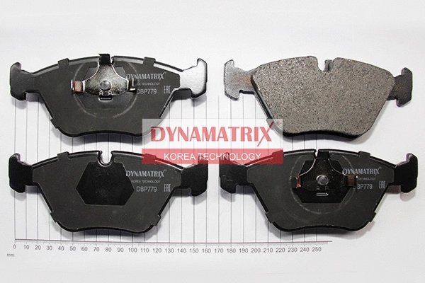 Brake Pad Set, disc brake (DBP779)