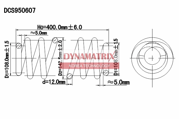 Suspension Spring (DCS950607)