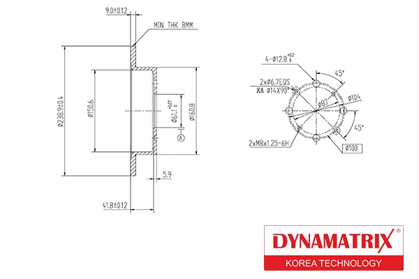Brake Disc (DBD1358)