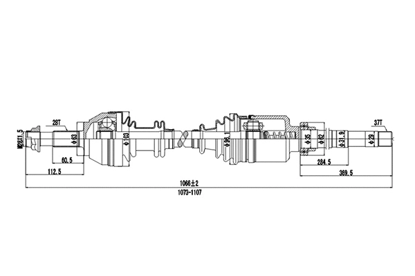 Drive Shaft (DDS210069)