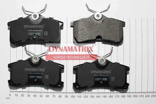 Brake Pad Set, disc brake (DBP1895)