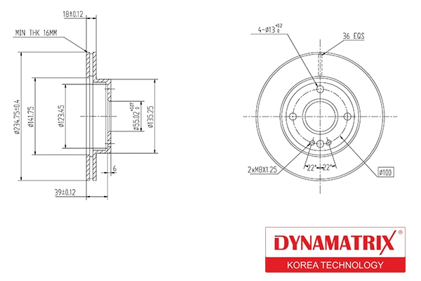 Brake Disc (DBD497)