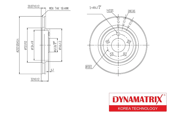 Brake Disc (DBD1376)