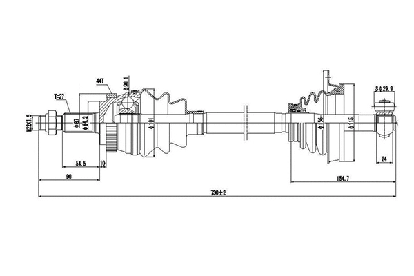Drive Shaft (DDS250221)