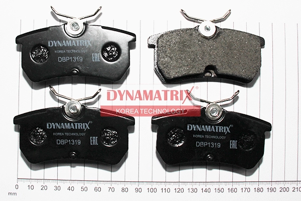Brake Pad Set, disc brake (DBP1319)