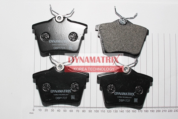 Brake Pad Set, disc brake (DBP1727)