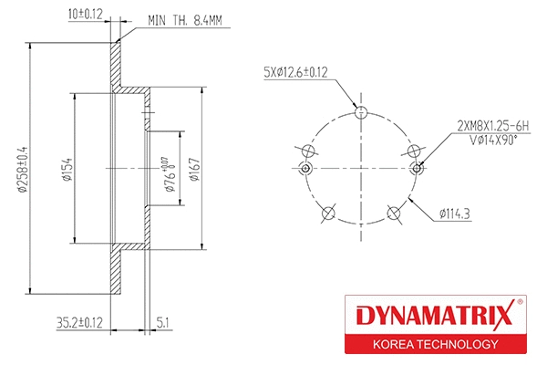 Brake Disc (DBD1874)