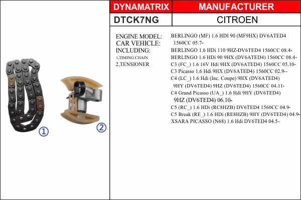 Timing Chain Kit (DTCK7NG)
