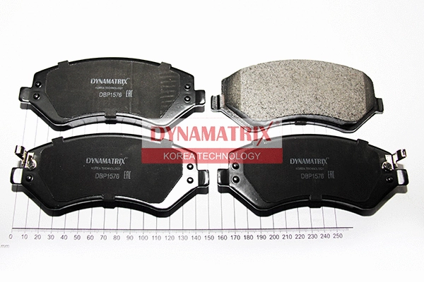Brake Pad Set, disc brake (DBP1576)
